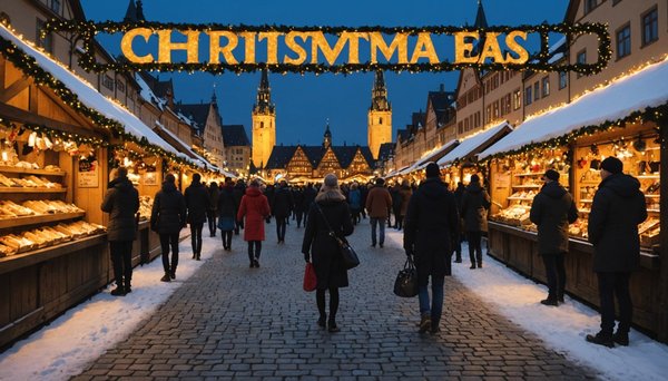 Découvrez la magie annuelle de l'animation des marchés de noël